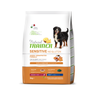 Trainer Natural SENSITIVE No Gluten hrana za pse - Losos - Medium/Maxi Adult 3kg