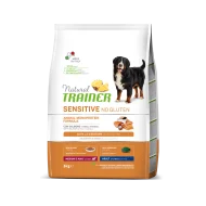 Trainer Natural SENSITIVE No Gluten hrana za pse - Losos - Medium/Maxi Adult 12kg