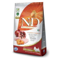N&D Pumpkin hrana za pse Adult Mini - Piletina i nar 800g