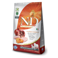 N&D Pumpkin hrana za pse Adult Medium&Maxi - Piletina i nar 2.5kg