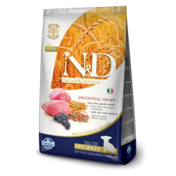 N&D Ancestral Grain hrana za pse Puppy Mini - Jagnjetina i borovnica 2.5kg