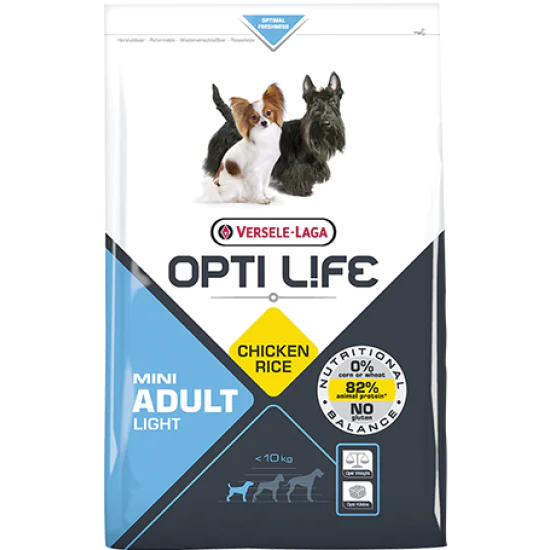 Opti Life hrana za pse Adult Light Mini 7.5kg