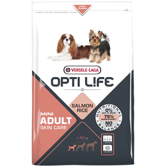 Opti Life hrana za pse Adult Skin Care Mini - Losos 7.5kg