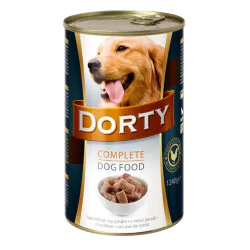 Dorty konzerva za pse - piletina 1.2kg