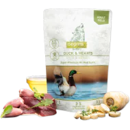 Isegrim sosić za pse - pačetina i srca 410g
