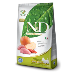 N&D Prime hrana za pse Adult Mini - Divlja svinja i jabuka 7kg