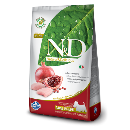 N&D Prime hrana za pse Adult Mini - Piletina i nar 800g