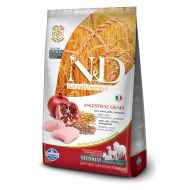 N&D Ancestral Grain hrana za pse Adult Medium&Maxi - Piletina i nar 2.5kg