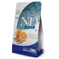 N&D Ocean hrana za mačke - Haringa i narandža 300g