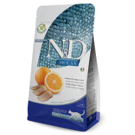 N&D Ocean hrana za mačke - Haringa i narandža 300g