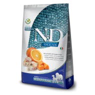 N&D Ocean hrana za pse Adult Medium&Maxi - Bakalar, Bundeva i narandža 12kg