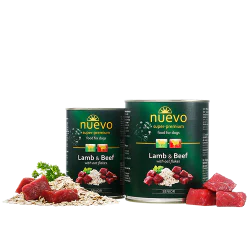 Nuevo - bez žitarica - SENIOR jagnjetina i govedina 400g