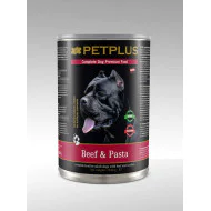 PetPlus konzerva za pse - govedina i nudle 1240g