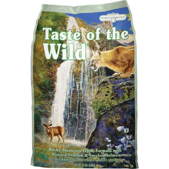 Taste of the Wild hrana za mačke Rocky Mountain Feline - srna i dimljeni losos 6.8kg