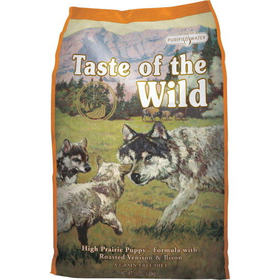 Taste of the Wild hrana za pse High Prairie Puppy - srna i bizon 12.2kg