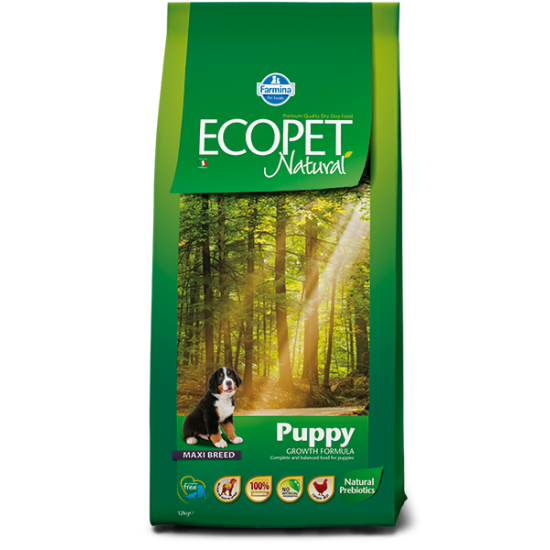 Ecopet hrana za pse Natural PUPPY MAXI 12kg