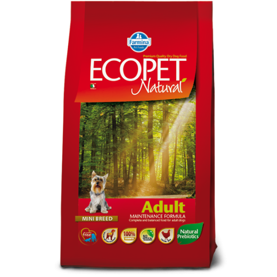 Ecopet hrana za pse Natural ADULT MINI 2.5kg