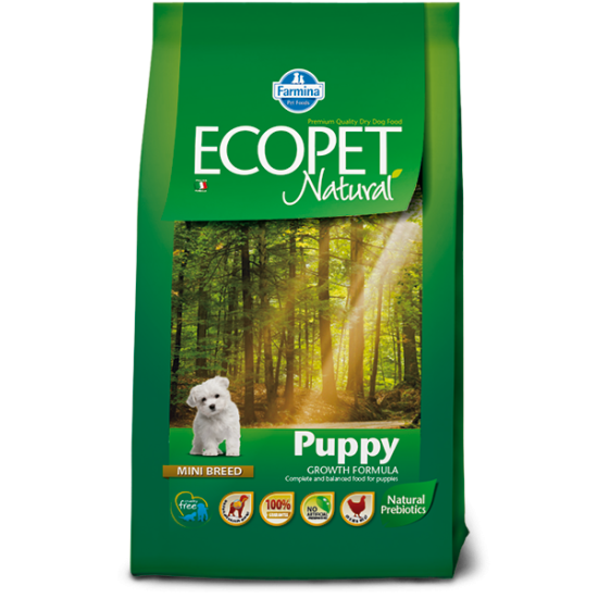 Ecopet hrana za pse Natural PUPPY MINI 2.5kg