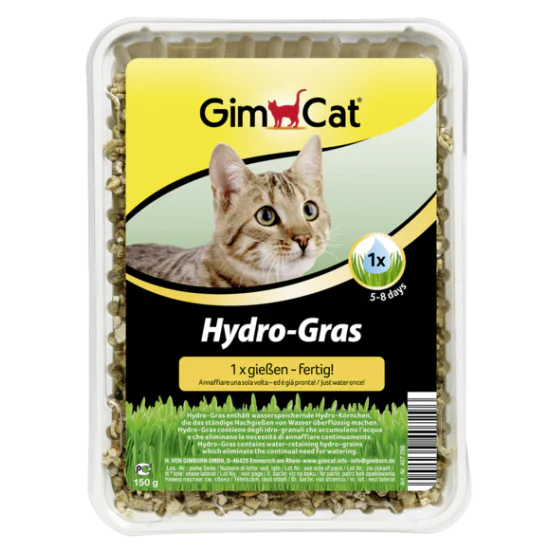 Gimcat Hydro-Gras - hidrirana trava za mačke 100g
