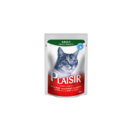 Plaisir - komadići govedine i ćurke u sosu 22x100g