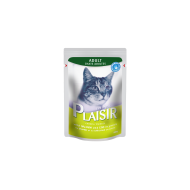 Plaisir - komadići lososa i bakalara u sosu 22x100g