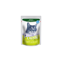 Plaisir - komadići lososa i bakalara u sosu 22x100g