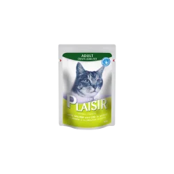 Plaisir - komadići lososa i bakalara u sosu 22x100g