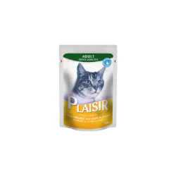 Plaisir - komadići piletine i jetre u sosu 22x100g