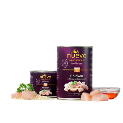 Nuevo Grain Free za mačke Kitten - piletina sa pirinčem i uljem lososa 200g