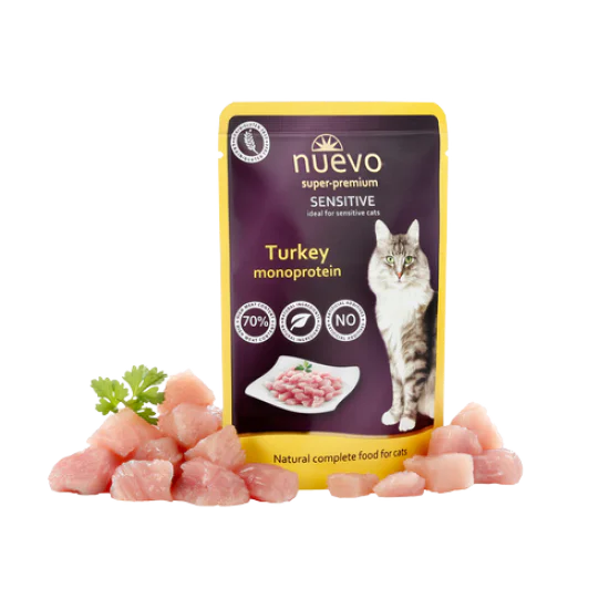 Nuevo sos za mačke ćuretina 16x 85gr