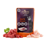 Nuevo sos za mačke govedina i piletina 16x 85gr