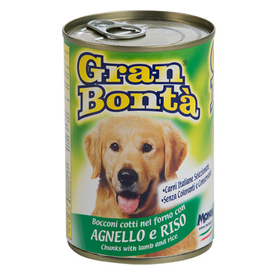 Gran Bonta konzerva za pse - jagnjetina i pirinač 1230g