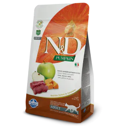 N&D Pumpkin hrana za mačke - Venison & Apple 1.5kg