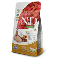 N&D Quinoa hrana za mačke - Skin & Coat Quail Cocunut & Curcuma 1.5kg