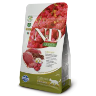 N&D Quinoa hrana za mačke - Urinary Duck Cranberry & Chamomille 300g