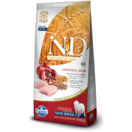 N&D Ancestral Grain hrana za pse Adult Giant&Maxi - Piletina i nar 12kg