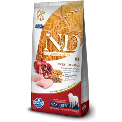 N&D Ancestral Grain hrana za pse Adult Giant&Maxi - Piletina i nar 12kg