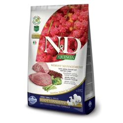 N&D Quinoa hrana za pse Medium&Maxi Weight Managment - Lamb 2.5kg
