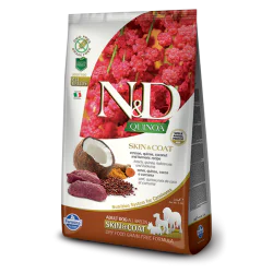 N&D Quinoa hrana za pse Mini Skin&Coat - Vension 800g