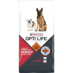 Opti Life hrana za pse Adult Digestion Medium&Maxi - Jagnjetina 12.5kg