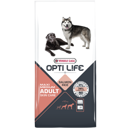 Opti Life hrana za pse Adult Skin Care Medium&Maxi - Losos 12.5kg