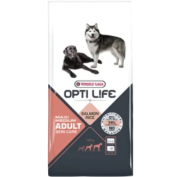 Opti Life hrana za pse Adult Skin Care Medium&Maxi - Losos 12.5kg