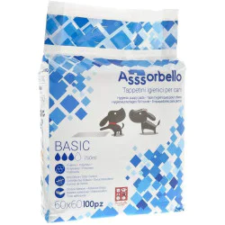 Assorbello Pelene prostirke za pse BASIC - 60x90cm (10kom) Assorbello Pelene prostirke za pse BASIC - 60x90cm (10kom)