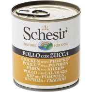 Schesir dog konzerva za pse - Piletina i bundeva 285g