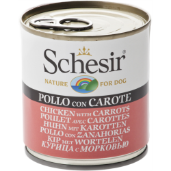 Schesir dog konzerva za pse - Piletina i šargarepa 285g