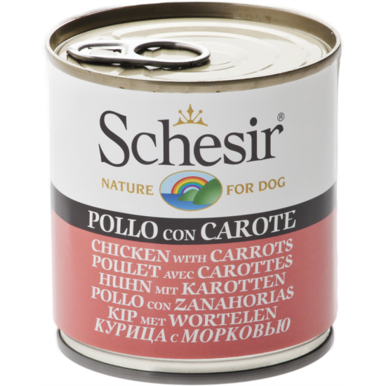 Schesir dog konzerva za pse - Piletina i šargarepa 285g
