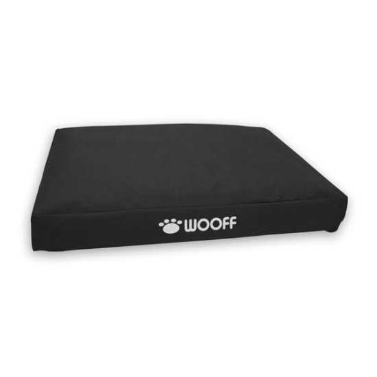 Wooff ležaljka za pse Box crna 70x110x15 cm