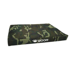 Wooff ležaljka za pse Box maskirna 55x75x15 cm