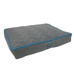 Wooff ležaljka za pse Box Jersey Quilt plava 55x75x15cm