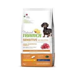 Trainer Natural SENSITIVE No Gluten hrana za pse - Jagnjetina - Small/Toy Adult 7kg